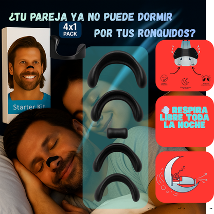 El nuevo dilatador nasal que abre tus vías respiratorias y mejora tu descanso.”
Estarter©